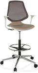 hjh OFFICE Ergonomischer Arbeitsstuhl TOP Work Style Atmungsaktive R&uuml;ckenlehne,