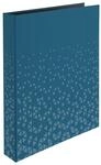 HERMA Ringbuch A4 Blau, schmal, 4 Ringe, 46 mm breit, Ringordner mit veredeltem