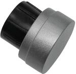 GARDINIA Endkappen f&uuml;r Gardinenstangen mit &Oslash; 25 mm, Serie Industrial Home,
