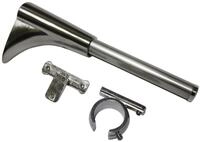 Universal Tr&auml;ger 1- und 2-Lauf f&uuml;r &Oslash; 20 mm edelstahl-optik