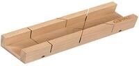 KS Tools Gehrungskasten, Holz, 300 x 54 x 36 mm, FSC, 100%, wei&szlig;