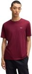 HUGO Herren Dero222 T-Shirt aus Baumwoll-Jersey mit Logo-Print