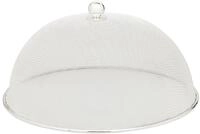 EDZARD Schutzhaube Classic, &Oslash; 30 cm, H&ouml;he 16 cm, edel versilbert 