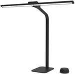 Unilux Strata base LED Schreibtisch-Leuchte dimbar, 66cm breit, Memory-Funktion...