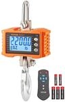 VEVOR Industrielle H&auml;ngewaage, 1000 kg, robuste digitale Kranwaage mit