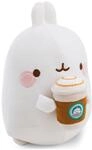 NICI Kuscheltier MOLANG mit Kaffeebecher 24cm in Geschenkverpackung - 63299 |...