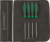 STAHLWILLE Hakenwerkzeug Set 4-tlg. extra lang 250 mm | universell einsetzbar u.a.