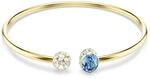Swarovski Chroma Armreif, Verschiedene Schliffe, Mehrfarbig, 18K goldbeschichtet