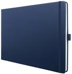 Sigel Conceptum Premium Notizbuch A4 quer dotted dunkelblau Hardcover | CO206,...