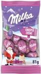 Milka Weihnachts-Kugeln Knusper-Cr&egrave;me, Ideal f&uuml;r die Festtage, 81 g |...