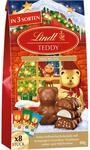 Lindt Schokolade | 8 Teddys mit verschiedenen F&uuml;llungen | 80g |...