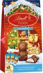 Lindt Schokolade | 8 Teddys mit Milchcr&egrave;me | 84g | Vollmilchschokolade in Teddyform