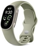 Fitbit Edge von Google - Geh&auml;use in Satin Pyrite/Sportarmband in Olive 