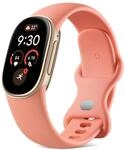 Fitbit Edge von Google - Geh&auml;use in Champagne Gold/Sportarmband in Canyon 