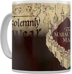 Harry Potter Tasse Thermoeffekt/Farbwechsel (Marauders Map Design) 325ml