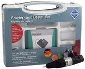 Pebaro 0208 Gravierset Gravierger&auml;t, 3 keramische Schleifstifte, 1...
