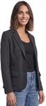 Street One Damen 2118219 Basic Blazer mit Karomuster und Taschen (1er Pack)