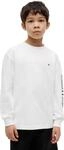 Tommy Hilfiger Jungen Team Tommy Graphic T-Shirt Ls Kb0kb10512 Weitere T-Shirts (1er