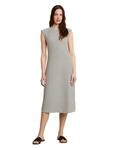 Tom Tailor Denim Damen 1051291 Fitted Jacquard Midi-Kleid