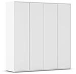 Rauch M&ouml;bel NABILA, Kleiderschrank, Farbe Wei&szlig;, Breite 187 cm | Schrank,
