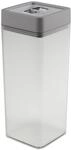 Sunware Sigma Home Vorratsdose 1,4L Transparent Grau &ndash; 9x9x23cm &ndash; luftdicht