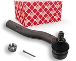 febi bilstein 43156 Spurstangenendst&uuml;ck mit Kronenmutter und Splint, 1 St&uuml;ck