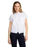 Tom Tailor Damen 1051079 Loose Fit Popeline Bluse
