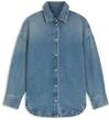 BOSS Damen C_Overshirt 4.0 10265991 01 Jeans_Blouse (1er Pack)