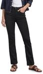 Street One Damen High Waist Bootcut Jeans im Slim Fit 3818275