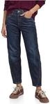 Street One Damen High Waist Barrel Leg Jeans im Loose Fit 3819314