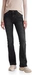 Street One Studio Damen Mid Waist Bootcut Jeans im Slim Fit 3818394