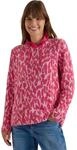 Damen Langarm Shirt mit Fake-Kapuze