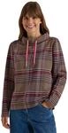 Damen Langarm Shirt mit Funnel Neck und Muster