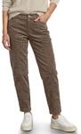 Street One Damen Barrel Leg Hose aus Cord im Casual Fit 3818595