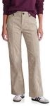 Street One Studio Damen High Waist Wide Leg Hose im Casual Fit