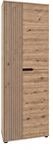 xonox.home - Garderobenschrank Keno Artisan Eiche Melamin ca. 65x191x37 cm |...