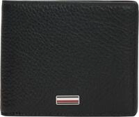Tommy Hilfiger Men Th Central Cc and Coin AM0AM14496 Bifold Wallet, Schwarz