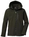 killtec Herren Kos 369 Mn Sftshll Jckt Softshelljacke/Outdoorjacke mit Kapuze...