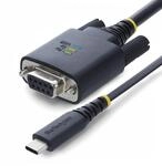 StarTech 2m USB-C auf Seriell Adapterkabel, Nullmodem, COM Retention