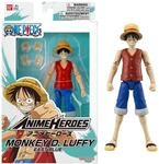 BANDAI &ndash; Anime Heroes &ndash; One Piece &ndash; Figur 17 cm Monkey D. Ruffy East Blue &ndash;