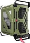 CORSAIR WARTHOG Airflow Mid-Tower-Geh&auml;use &ndash; Olivgr&uuml;n | Stahlkonstruktion,
