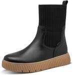 Tamaris Damen Tamaris Damen Wide Fit Chelsea Duo-tex TcChelsea-Stiefel