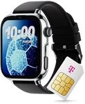 SaveWatch Plus 2 Nano SIM Kinderuhr, GPS, Kamera, SOS Knopf, Silber