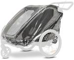 hauck Regenschutz f&uuml;r Bike N Walk Duo Fahrradanh&auml;nger, Transparent |...