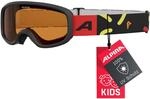 ALPINA CARVY 3.0 Kinderskibrille | beschlagfrei - 100% UV-Schutz - optimale