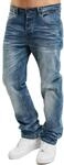 Brandit Destroyed Jeans M&auml;nner Jeans blau Basics