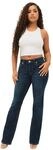 True Religion Damen Jeans Becca Mid Rise Boot Cut