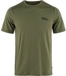 Fj&auml;llr&auml;ven Herren Abisko Wool Logo Ss T-Shirt (1er Pack)
