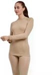 FALKE Damen Wool-Tech Round Neck Funktionsshirt Langarm atmungsaktiv...