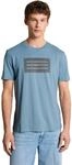 Tom Tailor Denim Herren Basic T-Shirt mit Logo-Print